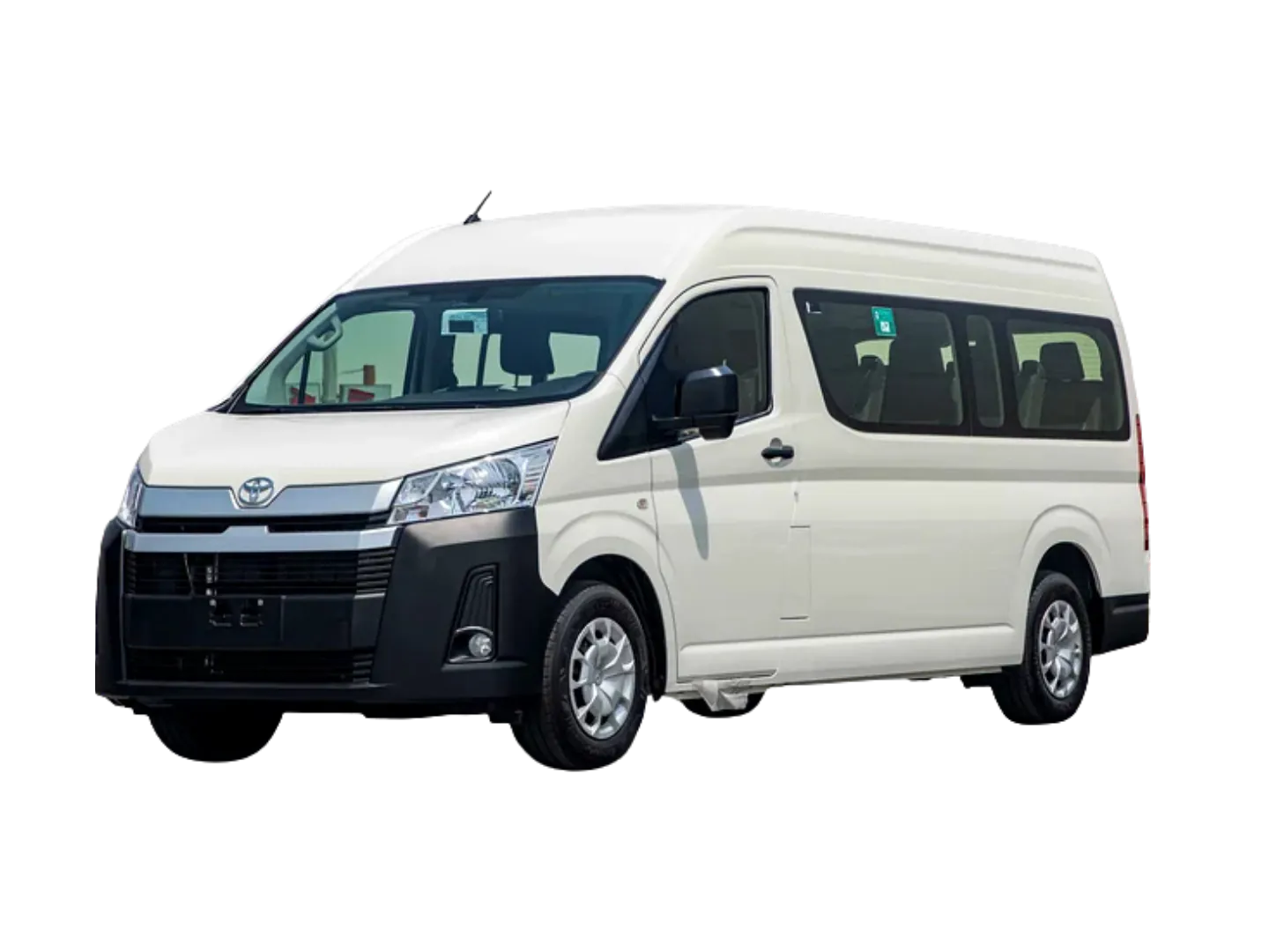Toyota Hiace: Up to 12 passengers